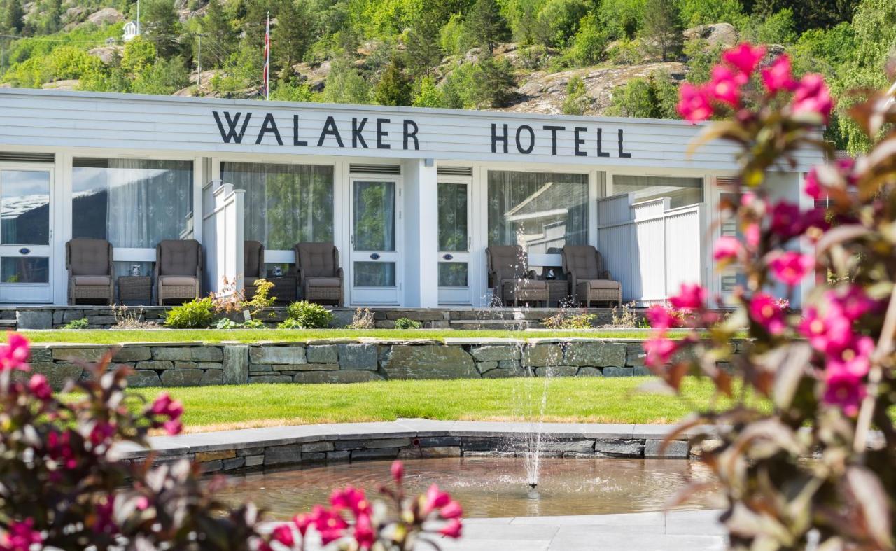 Walaker Hotel Solvorn Exterior foto